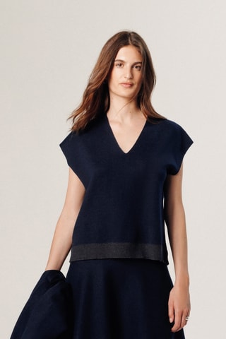 Camisola - Azul-marinho