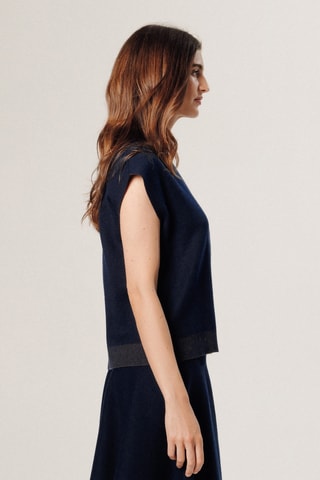 Camisola - Azul-marinho