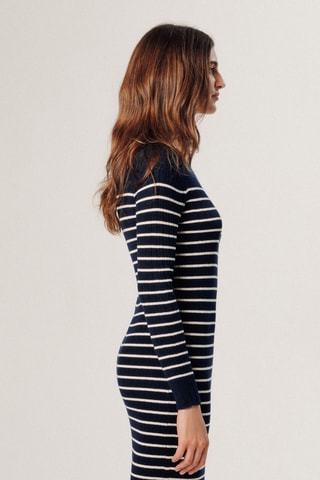 Vestido - Azul-marinho