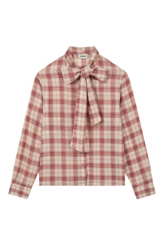 Camisa - Rosa e bege