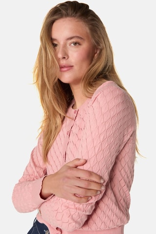 Casaco de malha - Rosa