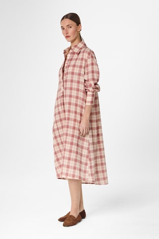 Vestido-camisa - Rosa
