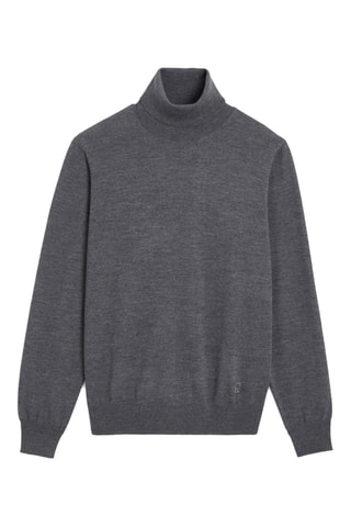 Camisola de lã - Cinzento