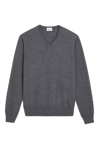 Camisola de lã - Cinzento