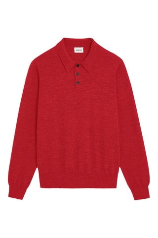 Polo em lã - Vermelho