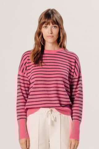 Camisola em caxemira - Rosa
