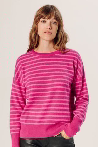 Camisola em caxemira - Rosa