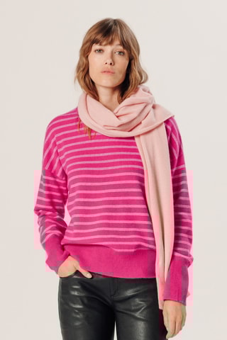 Camisola em caxemira - Rosa