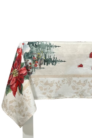 Nappe Chamonix Vert et rouge