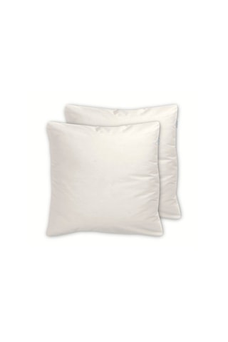 2 taies d'oreiller en coton 57 fils/cm² Casual - Beige