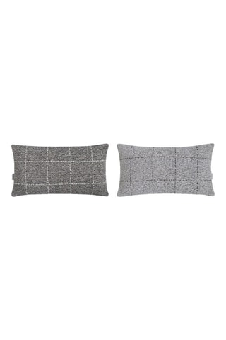 2 coussins Marne - Gris - 30 x 50 cm
