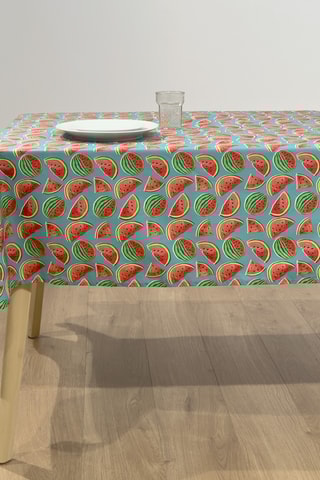 Nappe Kent Water Melon - Vert et rouge