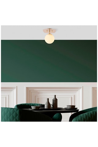 Plafondlamp Well Zwart