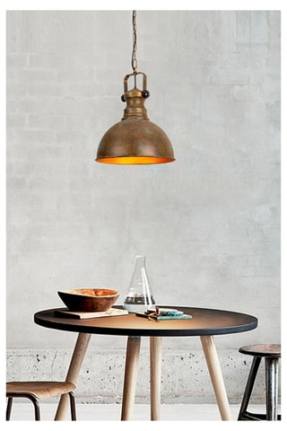 Hanglamp Saglam Goudkleurig