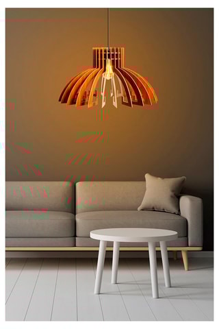 Hanglamp 162 - Naturel en Zwart - 60 W