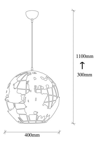 Hanglamp Fellini - Zwart - 40 W