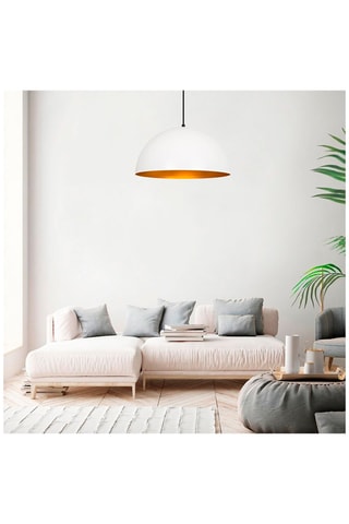 Hanglamp Sivani - Wit - 40 W