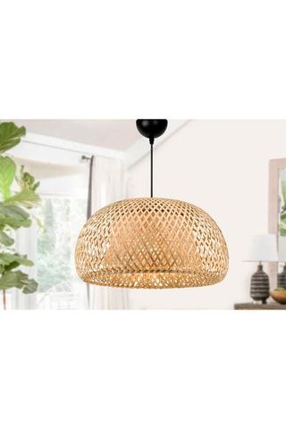 Hanglamp - Beige en Zwart