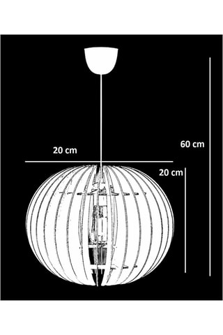 Verstelbare Hanglamp - Wit - 40 W