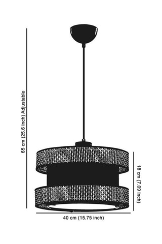 Hanglampen - Antraciet - 45 - 60 W