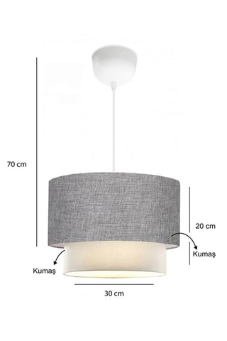 Hanglampen - Grijs - 40 W