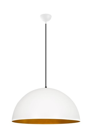 Hanglamp Sivani - Wit en Goudkleurig - 40 W