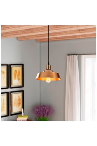 Hanglamp Berceste - Goudkleurig - 100 W