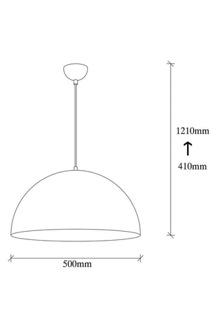 Hanglamp - Zwart - 100 W