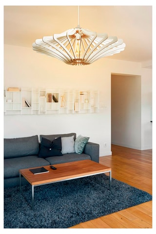 2 Hanglampen - Wit - 45/60 W