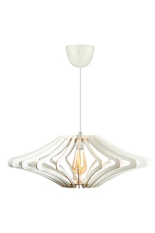 2 Hanglampen - Wit - 45/60 W