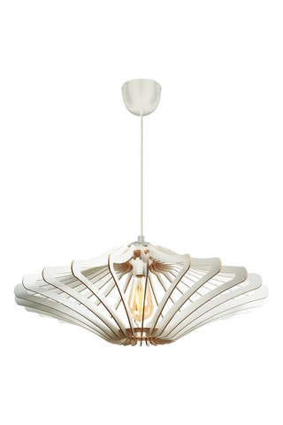 2 Hanglampen - Wit - 45/60 W