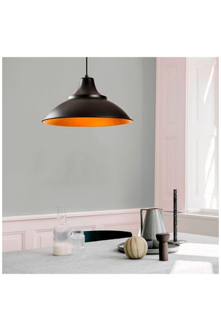 Hanglamp Saglam  - Zwart - 100 W