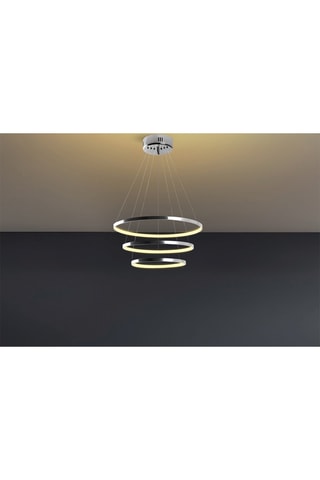 Ledhanglamp - Chroomkleurig - 28 W