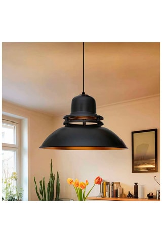 Hanglamp - Zwart - 40 W