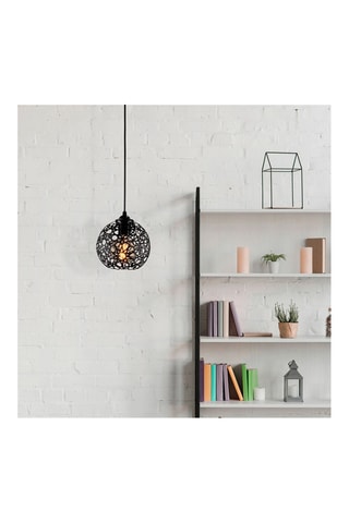 Hanglamp Fellini - Zwart - 40 W
