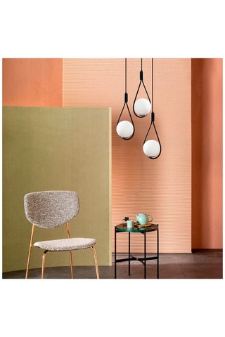 Hanglamp Mudoni - Zwart - 3 x 100 W
