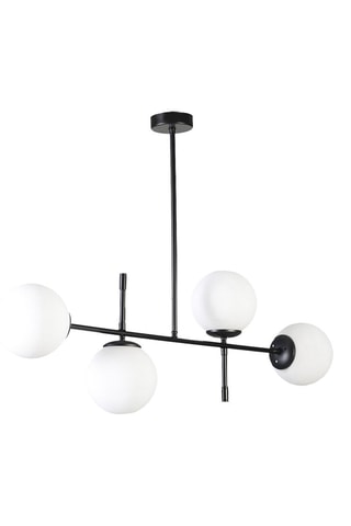 Hanglamp Favori -  Zwart en Wit - 4 x 60 W