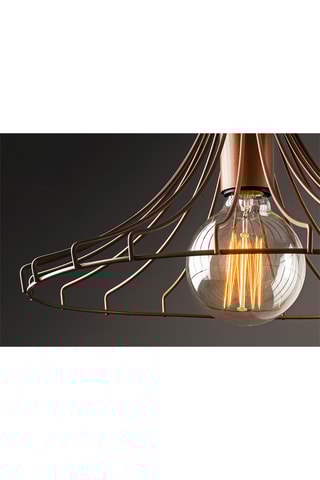 Hanglamp Mezopotamya - Roségoudkleurig - 40 W 