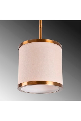 Suspension Way - Wit en Goudkleurig - 40 W