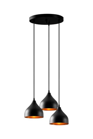 Hanglamp Tattoo - Zwart - 3 x 60 W