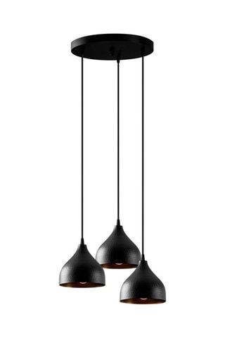 Hanglamp Tattoo - Zwart - 3 x 60 W