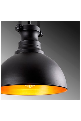 Hanglamp Saglam - Zwart - 40 W