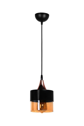 Hanglamp Sahra Tekli Sarkit Siyah - Zwart - 40 W