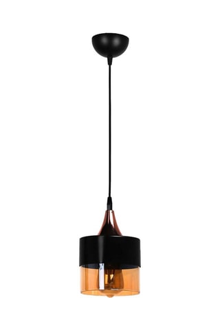 Hanglamp Sahra Tekli Sarkit Siyah - Zwart - 40 W