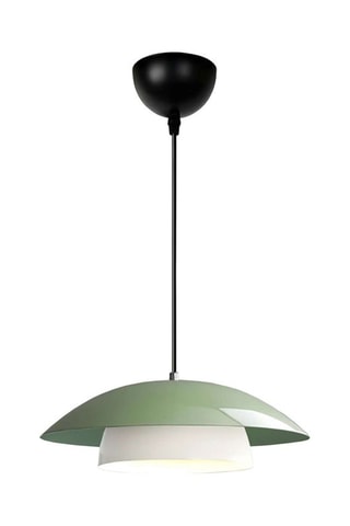 Hanglamp - Zwart en Groen - 40 W