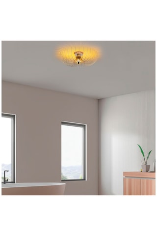 Plafondlamp Karsortel - Goudkleurig - 40 W