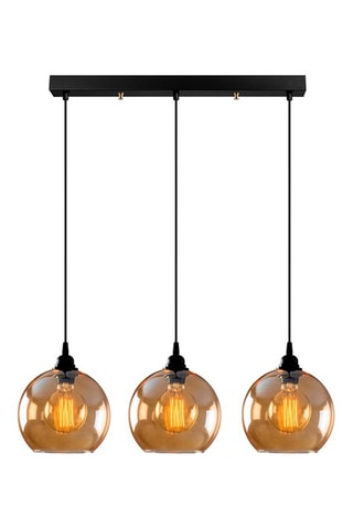 Hanglamp Gold Zwart en Goudkleurig - 3 x 40 W