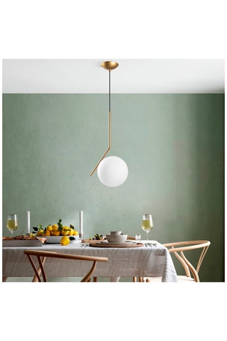 Hanglamp Luminar - Goudkleurig - 10 W