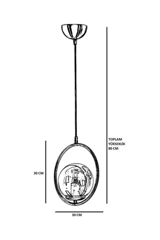 Hanglamp Ring - Wit - 60 W