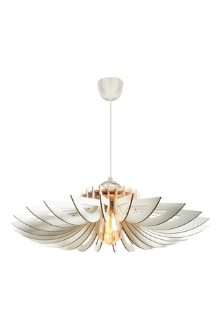2 Hanglampen - Wit - 45-60 W